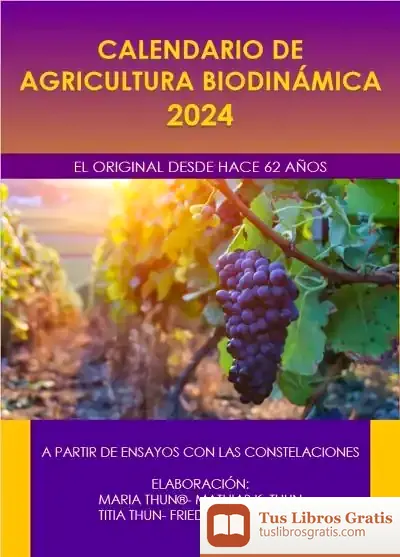 Descargar Calendario De Agricultura Biodinámica 2024