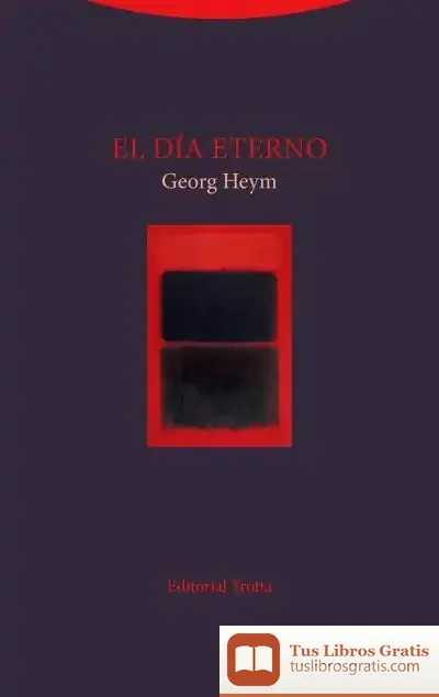 Descargar El Día Eterno de Georg Heym