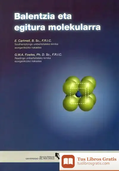 Descargar Balentzia Eta Egitura Molekularra de Matilde Carrasco