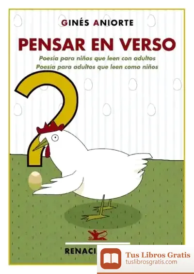 Descargar Pensar En Verso de Ginés Aniorte