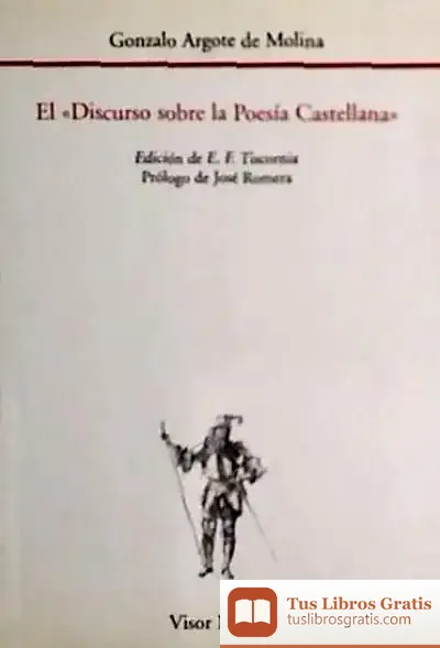 Descargar Discurso Sobre La Poesia Castellana