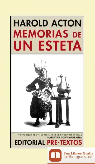 Descargar Memorias De Un Esteta