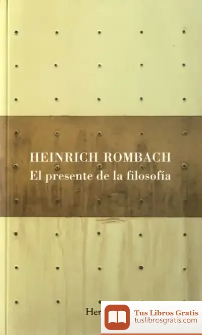 Descargar El Presente De La Filosofía de Miquel Bauçà