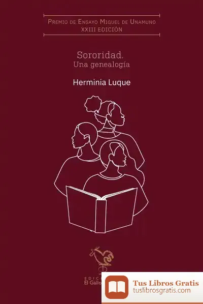 Descargar Sororidad. Una Genealogía (Xxiii Premio Miguel Unamuno)