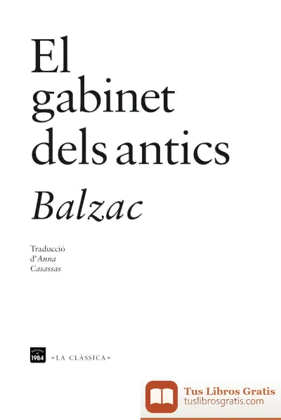Descargar El Gabinet Dels Antics
