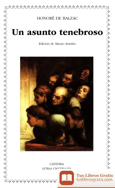 Descargar Un Asunto Tenebroso de Honoré de Balzac