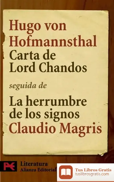 Descargar Carta De Lord Chandos
