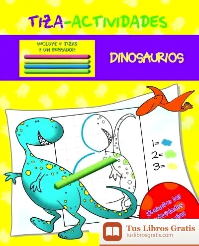 Descargar Tiza-Actividades. Dinosaurios de Igloo Books