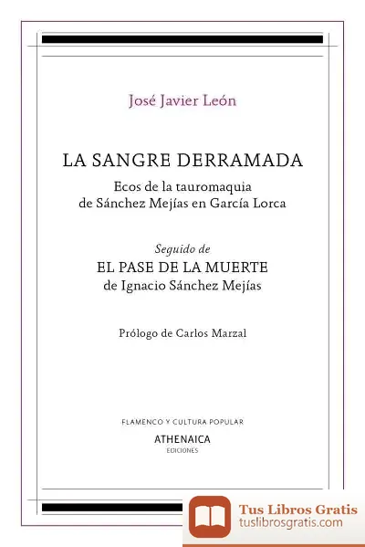 Descargar La Sangre Derramada