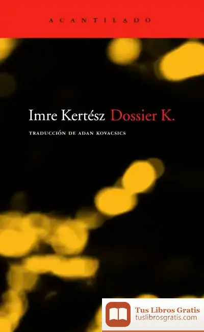 Descargar Dossier K de Antonio J. Alcalá
