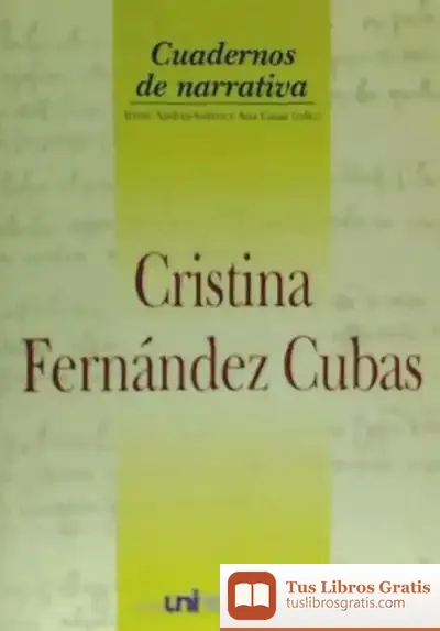 Descargar Cristina Fernández Cubas