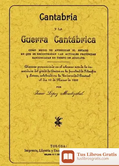 Descargar Cantabria Y La Guerra Cantábrica de Claire Halsey