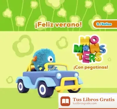 Descargar Feliz Verano - Momonsters 3-4 Años de Isabel Carril