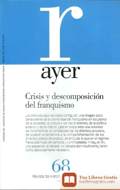 Descargar Crisis Y Descomposición Del Franquismo