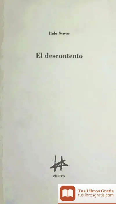 Descargar Descontento de Italo Svevo