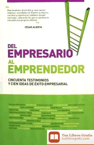 Descargar Del Empresario Al Emprendedor de Julio Vallejo Ruiloba