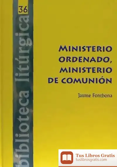 Descargar Ministerio Ordenado, Ministerio De Comunión de Carlo María Martini