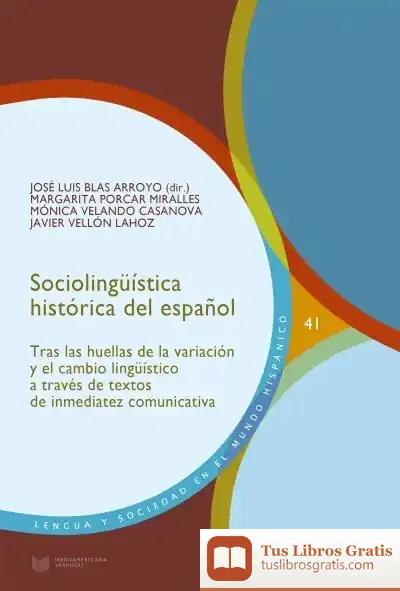 Descargar Sociolingüística Histórica Del Español