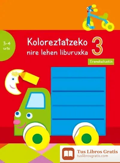 Descargar Koloreztatzeko Nire Lehen Liburuxka 3
