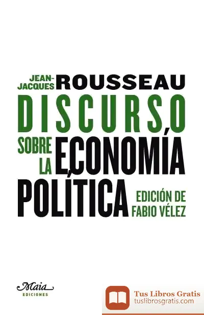 Descargar Discurso Sobre La Economía Política