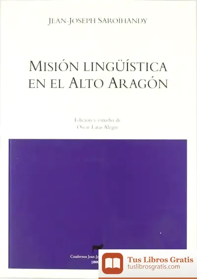 Descargar Misión Lingüística En El Alto Aragón