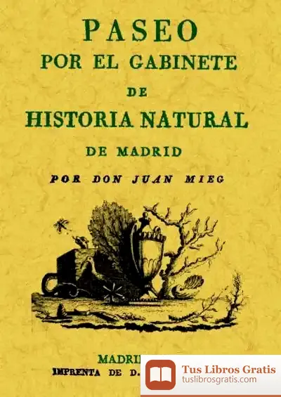Descargar Paseo Por El Gabinete De Historia Natural De Madrid