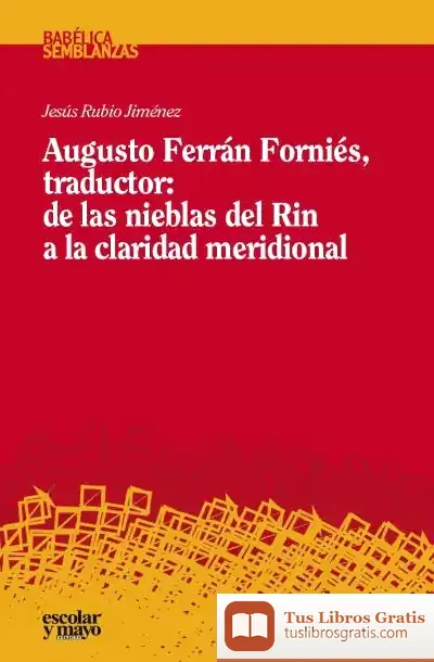 Descargar Augusto Ferrán Forniés, Traductor