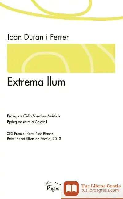Descargar Extrema Llum de Joan Duran I Ferrer