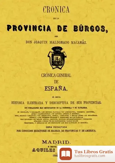 Descargar Crónica De La Provincia De Burgos