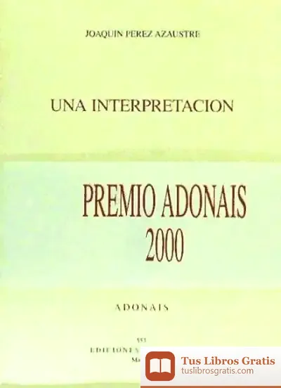 Descargar Una Interpretación de Joaquín Pérez Azaústre