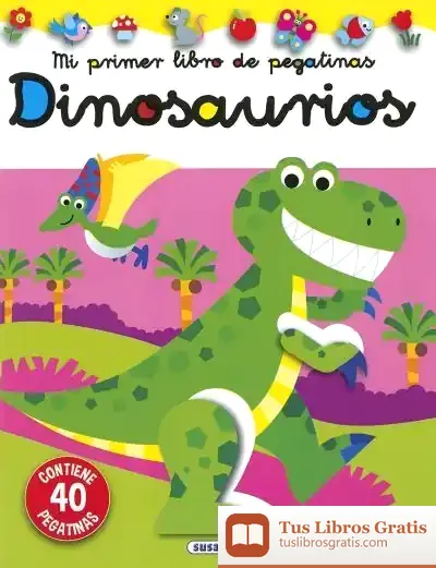 Descargar Mi Primer Libro De Pegatinas. Dinosaurios de Jordi Busquets