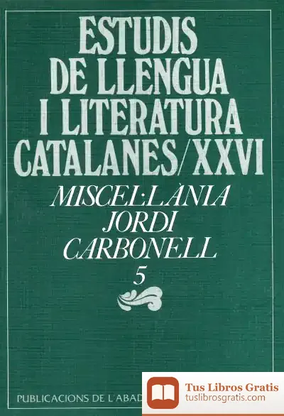 Descargar Miscel·Lània Jordi Carbonell, 5