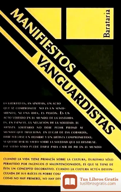Descargar Manifiestos Vanguardistas