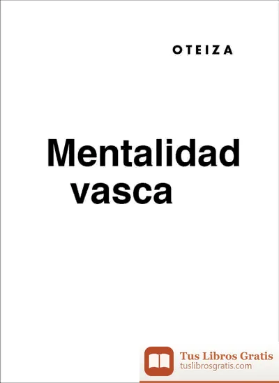 Descargar Mentalidad Vasca