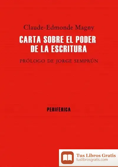 Descargar Carta Sobre El Poder De La Escritura