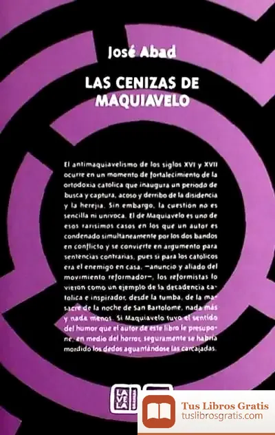 Descargar Las Cenizas De Maquiavelo