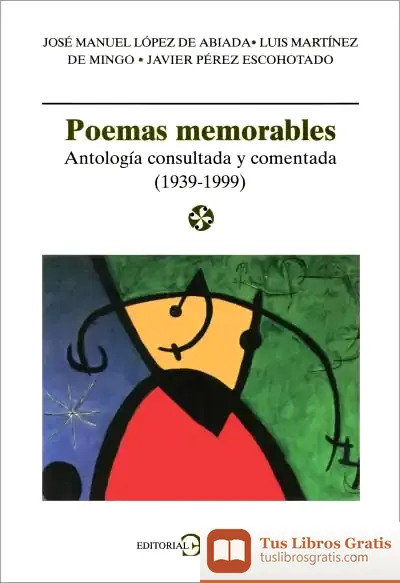Descargar Poemas Memorables de Josefina Carrera I Sabaté