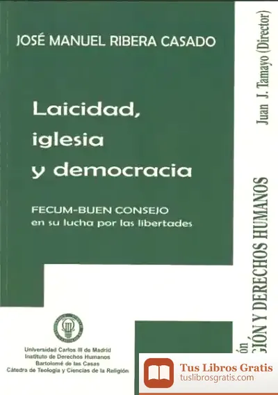 Descargar Laicidad, Iglesia Y Democracia de F. Guillén Robles