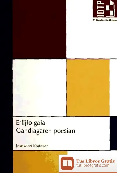 Descargar Erlijio Gaia Gaudiagaren Poesian