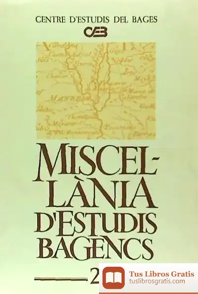 Descargar Miscel Lania D'Estudis Bagencs 2 de Josep M. Gasol