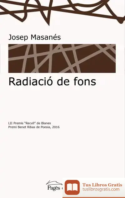 Descargar Radiació De Fons de Josep Masanés Nogués