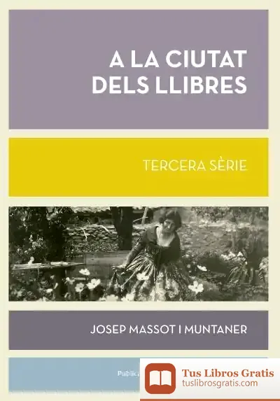 Descargar Ciutat Dels Llibres Tercera Serie,La