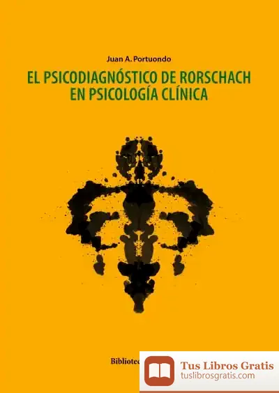 Descargar Psicodiagnóstico De Rorschach En Psicología Clínica