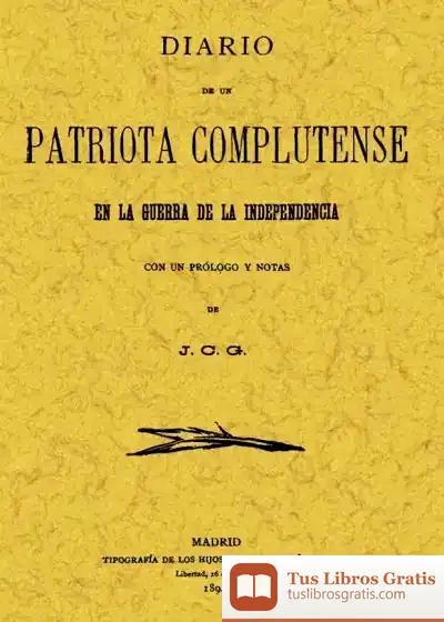 Descargar Diario De Un Patriota Complutense En La Guerra De La Independencia