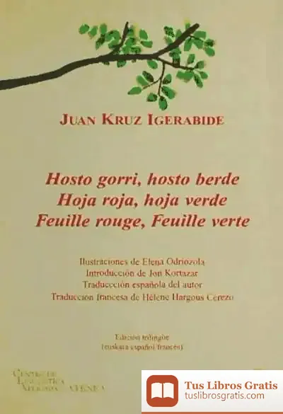 Descargar Hoja Roja Hoja Verde (R)(Trilingue)(2ªed)