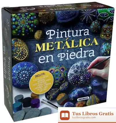 Descargar Mandalas En Piedra. Pintura Metálica En Piedra