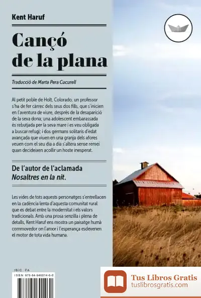 Descargar Cançó De La Plana de Kent Haruf