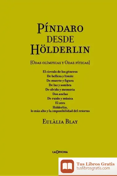 Descargar Píndaro Desde Hölderlin