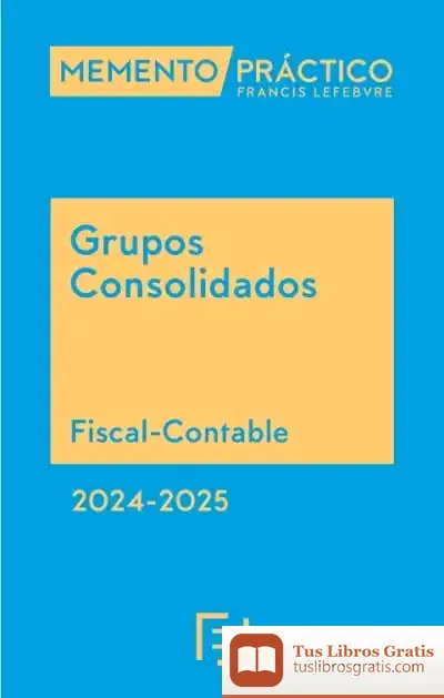 Descargar Memento Práctico Grupos Consolidados 2024 de Lefebvre