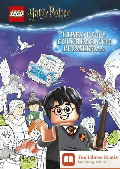 Descargar Lego Harry Potter. Libro Para Colorear Con Pegatin